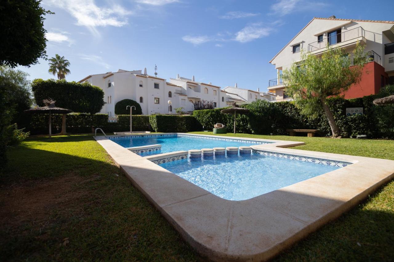 Javea Terraza + Piscina + Vistas Al Mar Platja de Larenal Eksteriør bilde