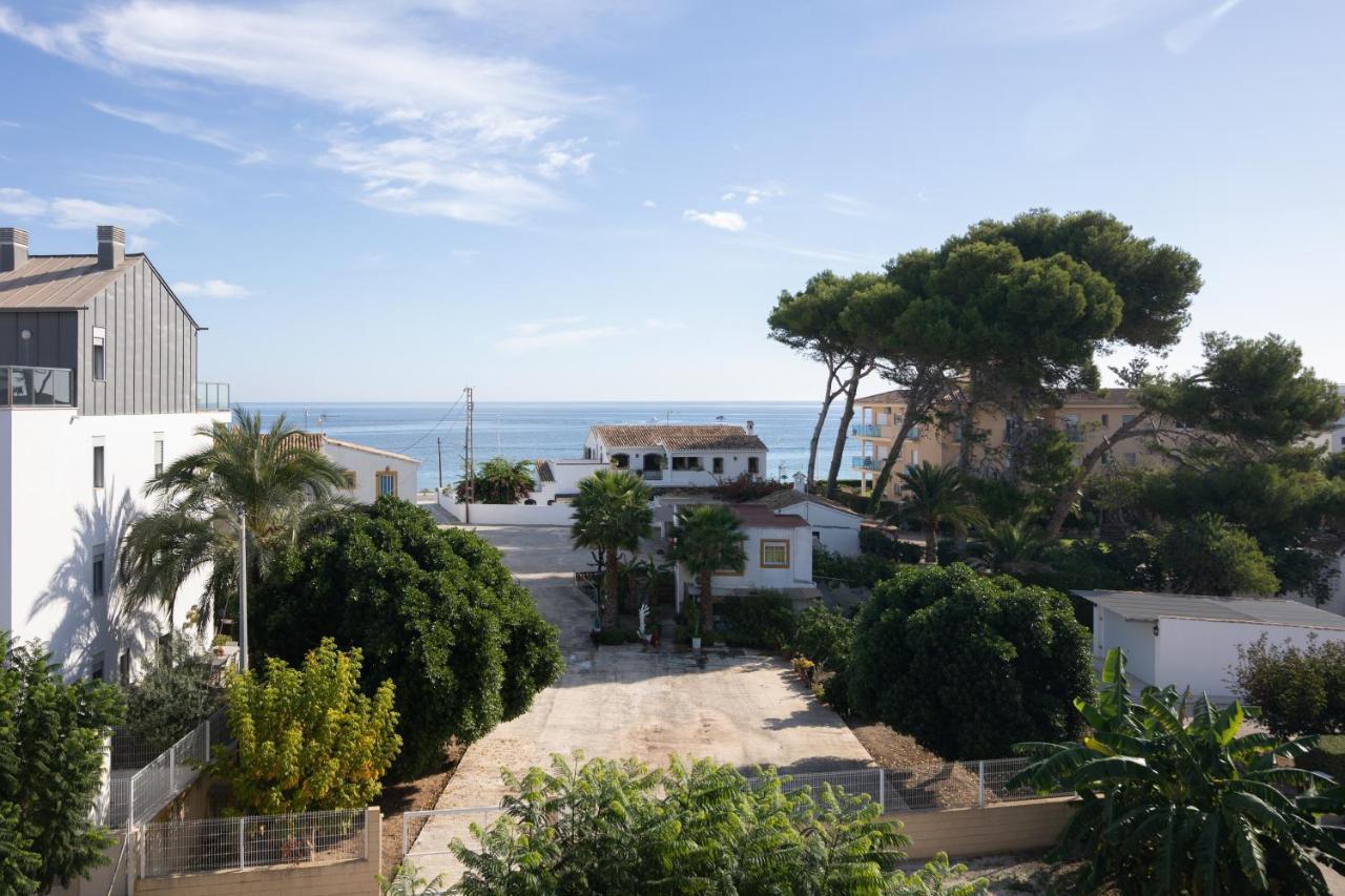 Javea Terraza + Piscina + Vistas Al Mar Platja de Larenal Eksteriør bilde