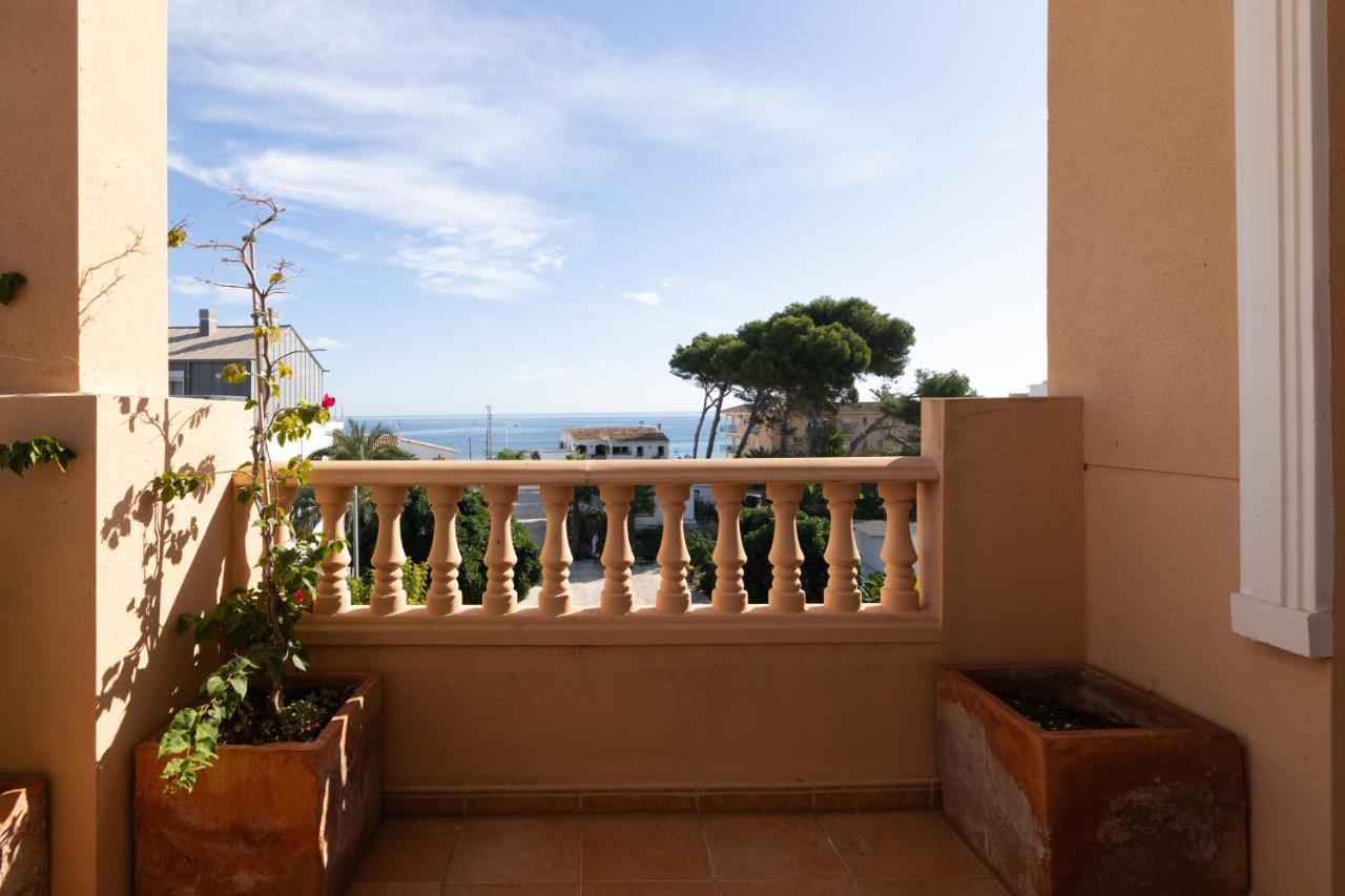 Javea Terraza + Piscina + Vistas Al Mar Platja de Larenal Eksteriør bilde