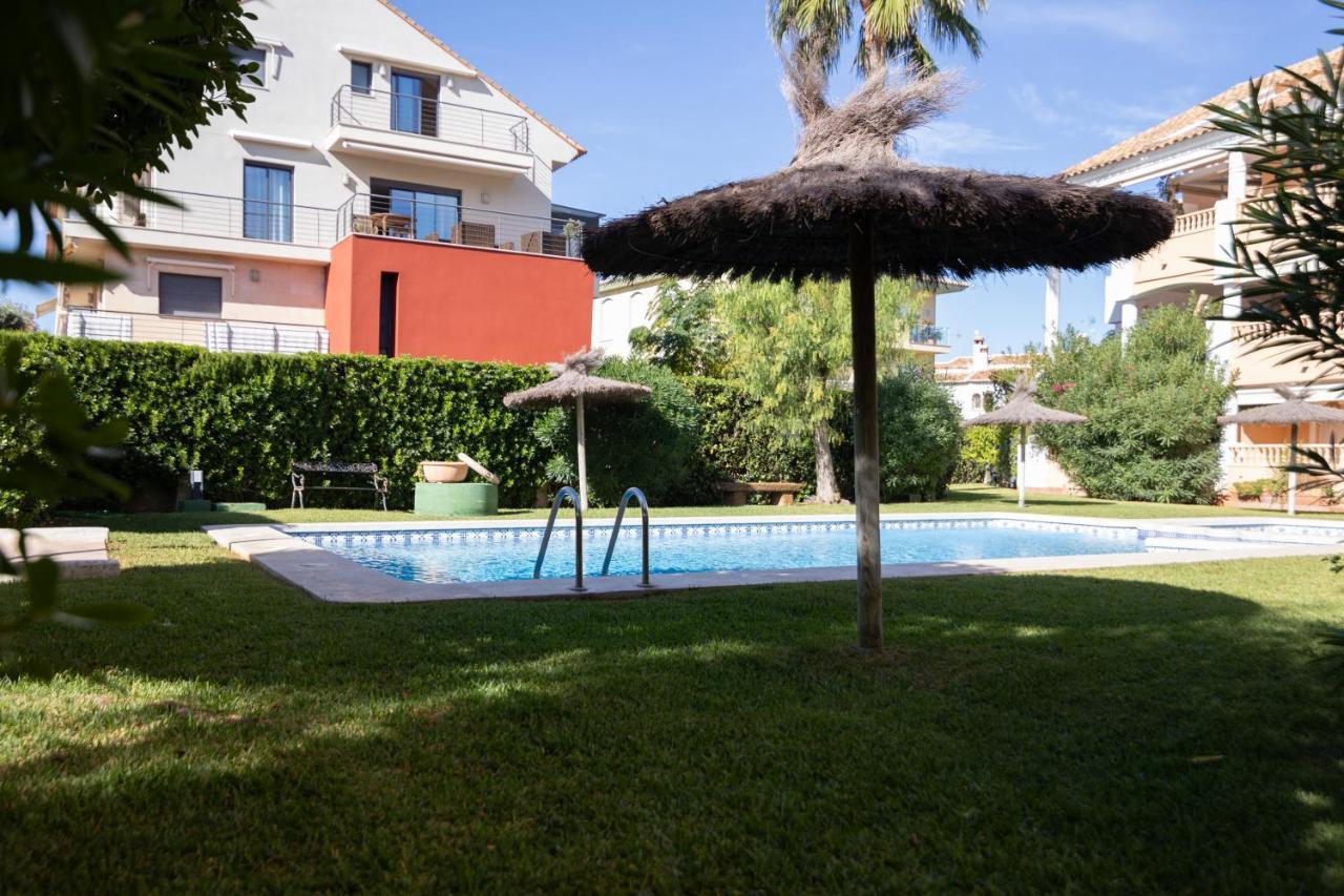 Javea Terraza + Piscina + Vistas Al Mar Platja de Larenal Eksteriør bilde
