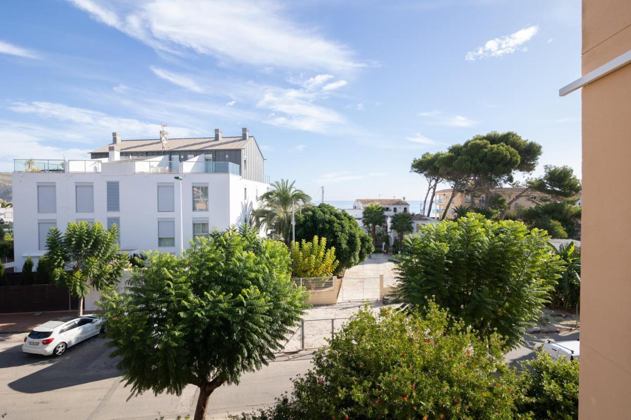 Javea Terraza + Piscina + Vistas Al Mar Platja de Larenal Eksteriør bilde