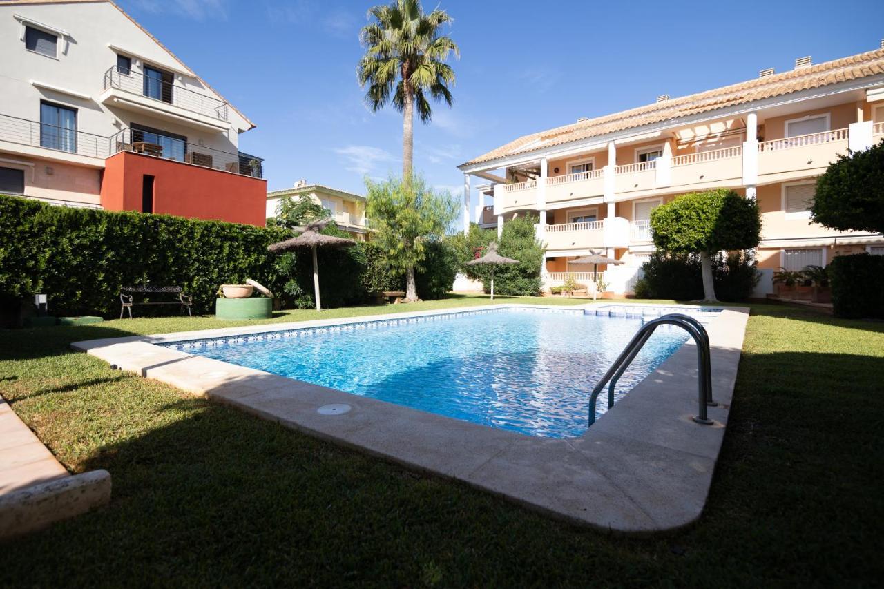 Javea Terraza + Piscina + Vistas Al Mar Platja de Larenal Eksteriør bilde